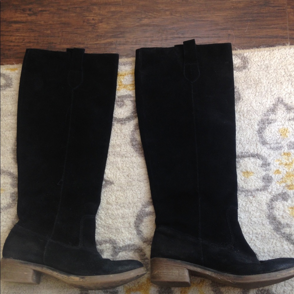 Tall Black BDG Riding Boots